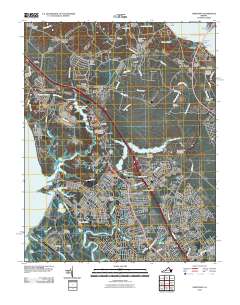 Yorktown 2010 topographic map thumbnail