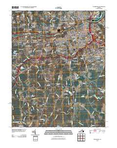 Petersburg 2010 topographic map thumbnail
