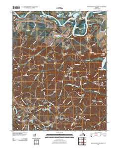Rappahannock Academy 2010 topographic map thumbnail