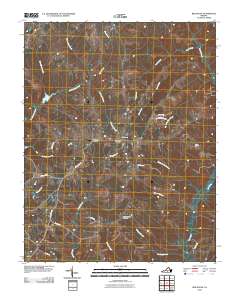 Red House 2010 topographic map thumbnail