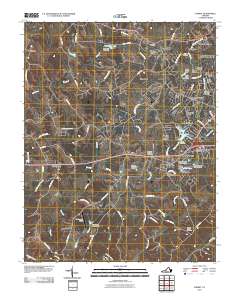 Forest 2010 topographic map thumbnail