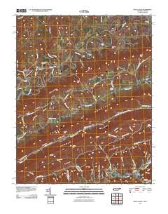 Back Valley 2011 topographic map thumbnail