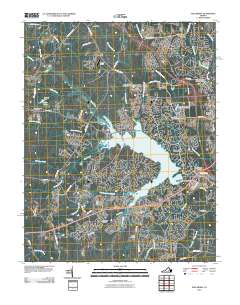 Hallsboro 2010 topographic map thumbnail