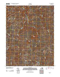 Vera 2010 topographic map thumbnail