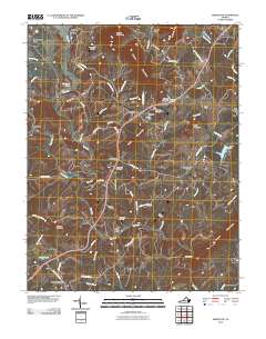 Arrington 2010 topographic map thumbnail