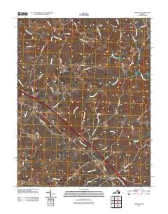 Ferncliff 2011 topographic map thumbnail