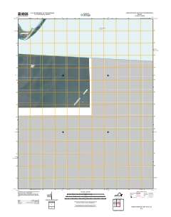 Chincoteague East OE S 2011 topographic map thumbnail
