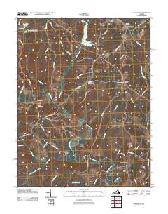 Pendleton 2011 topographic map thumbnail