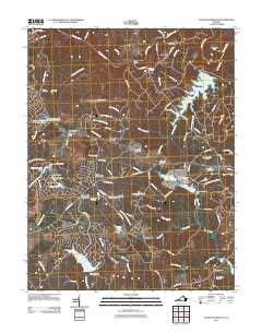 Chancellorsville 2011 topographic map thumbnail