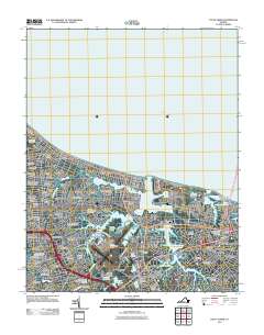 Little Creek 2011 topographic map thumbnail