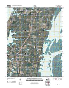 Cheriton 2011 topographic map thumbnail