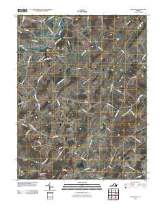 Parnassus 2010 topographic map thumbnail