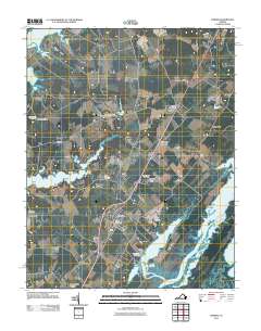 Exmore 2011 topographic map thumbnail