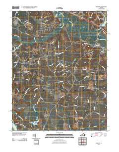 Roxbury 2010 topographic map thumbnail