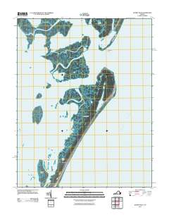 Quinby Inlet 2011 topographic map thumbnail