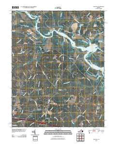 Tunstall 2010 topographic map thumbnail