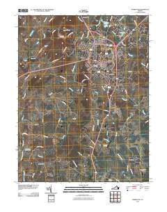 Warrenton 2011 topographic map thumbnail