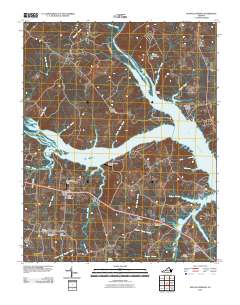 Buffalo Springs 2010 topographic map thumbnail