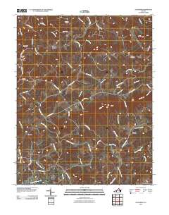 Alum Ridge 2010 topographic map thumbnail