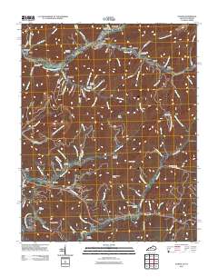 Evarts 2011 topographic map thumbnail