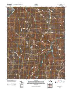 Deatonville 2010 topographic map thumbnail