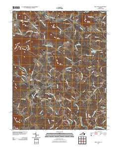 Free Union 2011 topographic map thumbnail