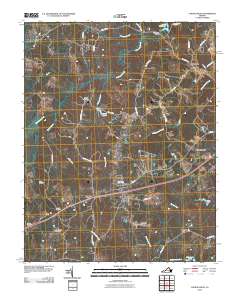 Church Road 2010 topographic map thumbnail