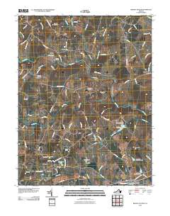 Brandy Station 2010 topographic map thumbnail
