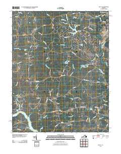 Beach 2010 topographic map thumbnail