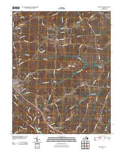 Crewe East 2010 topographic map thumbnail