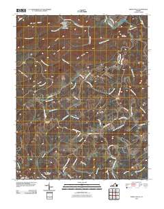 Indian Valley 2010 topographic map thumbnail