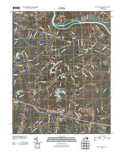 Fine Creek Mills 2010 topographic map thumbnail