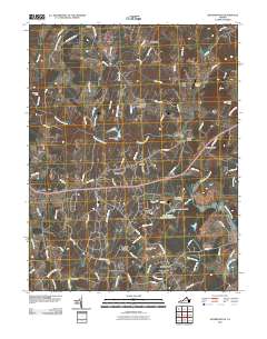 Jeffersonton 2010 topographic map thumbnail