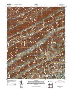 Plum Grove 2010 topographic map thumbnail