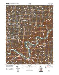 Kelly 2010 topographic map thumbnail