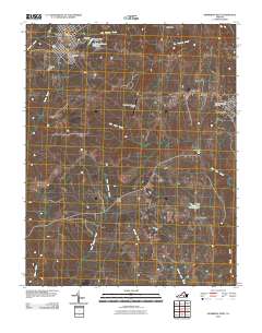 Kenbridge West 2010 topographic map thumbnail