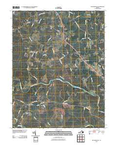 Richardsville 2010 topographic map thumbnail