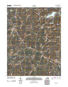 Louisa 2011 topographic map thumbnail