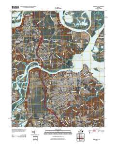 Hopewell 2010 topographic map thumbnail