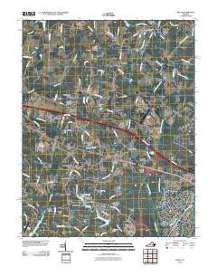 Hylas 2010 topographic map thumbnail