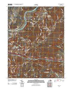 Linden 2010 topographic map thumbnail