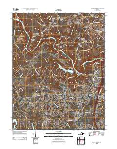 Salem Church 2011 topographic map thumbnail