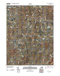 Rectortown 2010 topographic map thumbnail
