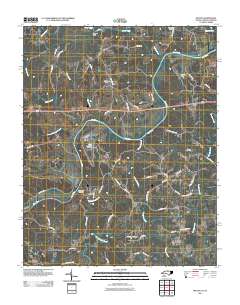 Milton 2011 topographic map thumbnail