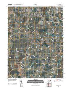 Nokesville 2010 topographic map thumbnail