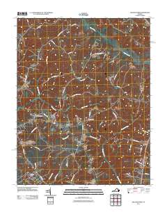 Shacklefords 2011 topographic map thumbnail
