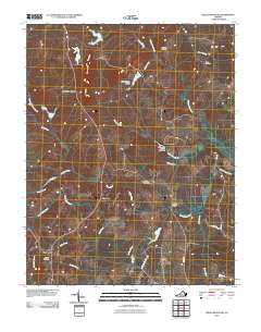 Willis Mountain 2010 topographic map thumbnail