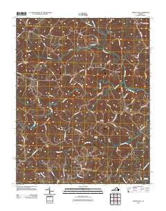 Vernon Hill 2011 topographic map thumbnail