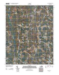 Vicksville 2010 topographic map thumbnail