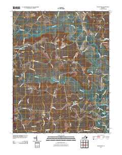 Woodford 2010 topographic map thumbnail